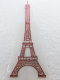 Hotfix Bügelbild Strass Eifelturm Rot Frankreich France Paris 131224