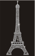 Hotfix Appliaktion Strass Eifelturm Crystal Frankreich France Paris 131224