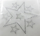 Hotfix Bügelbild Strass Stern 1 + 6 101120