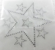 Hotfix Bügelbild Strass Stern 1 + 6 101120