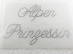 Hotfix Strass Bügelbild  Alpen Prinzessin Wiesn 140709