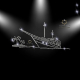 Hotfix Strass Bügelbild Applikation SegelSchiff Yacht Boot Kreuzfahrt 150503