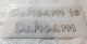 Bügelbild Strass Schriftzug  Dahoam is Dahoam 111024