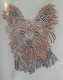 Hotfix Strass Bügelbild Hund Yorkshire Yorkie 190619