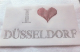 Bügelbild Strass I Love DÜSSELDORF 110912