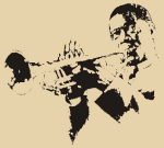 Bandlogo aus Strass – AL CAT & the Roaring Tigers Referenz