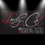 Strass Logo für Band – Lady Cat and the Roaring Tigers Referenz