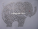 Hotfix Bügelbild wirklich süßer Strass Elefant 111228