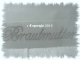 Strass Schriftzug Brautmutter 120814 Braut Hochzeit Heirat