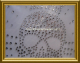 Strass Bügelbild Totenkopf mit Kreuz 110101 – großes Skull Motiv 22 x 18 cm