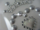 Strass Bügelbild Applikation Herz mit Krönchen Silber 0801687-01da