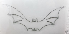 Bügelbild Strass Fledermaus Helloween 100913
