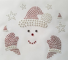 Bügelbild Santa Weihnachtsmann 101108