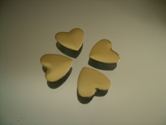 100 Hotfix Bügelnieten Nailheads Herz 9mm Gold 100 Hotfix Bügelnieten Nailheads Herz 9mm Gold