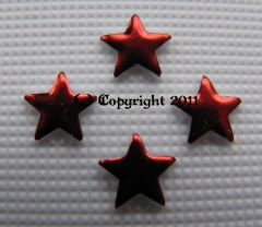 100 Formen Stern Rot 5mm zum aufbügeln