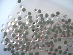 100 Hotfix Strasssteine zum aufbügeln SS30 Crystal