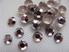 1440 Hotfix Metallstuds Chatonrosen 4 mm Light Rose