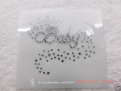 Strasssteine Bügelbild Baby  Crystal 120613