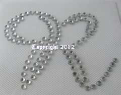 Strass Bügelbild Initialen Nr. 2 Buchstabe R120503
