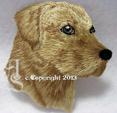 Patch Applikation Hotfix Bügelbild Hund Labrador 695161-B