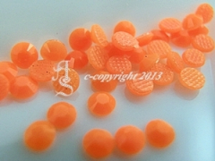 360 Hotfix Epoxy Steine zum aufbügeln Neon Orange SS6