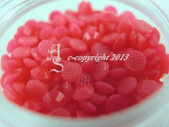 360 Hotfix Epoxy Steine zum aufbügeln Neon Pink SS6