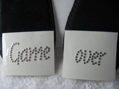 Game over Aufkleber Sticker für Schuhsohle Bräutigam