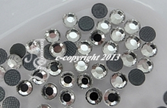 500 Hotfix Strasssteine zum aufbügeln SS30 Crystal