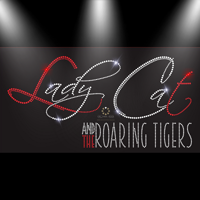 Strass Logo für Band – Lady Cat and the Roaring Tigers Referenz