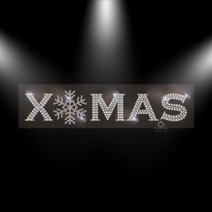 X-MAS Hotfix Strass Bügelbild 231109